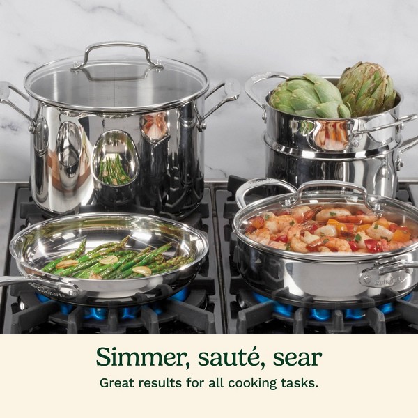 Cuisinart Chef's Classic 11pc Set de Utensilios de Cocina de Acero Inoxidable - 77-11G: Compatible con Inducción, Apto para Lavavajillas y Horno 4