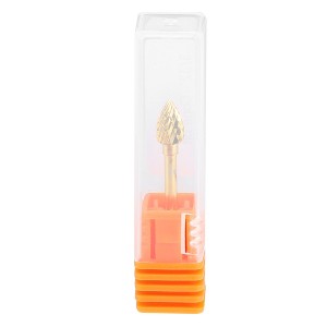 Unique Bargains 3/32 Inch Cone Bit Electric Nail Drill File Cuticle Cleaner Tool for Rotary Nail Drill Machine Manicure Pedicure Polishing Kit - 1 of 4