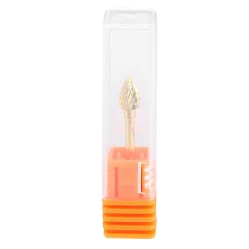 Unique Bargains 3/32 Inch Cone Bit Electric Nail Drill File Cuticle Cleaner Tool for Rotary Nail Drill Machine Manicure Pedicure Polishing Kit