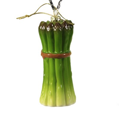 Holiday Ornament 4.0" Bundle Asparagus Ornament Vegetable Dinner  -  Tree Ornaments