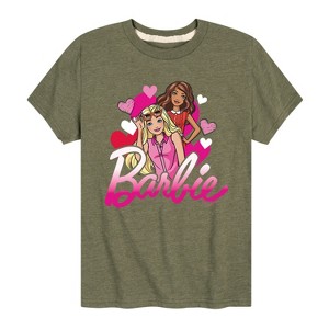Boys' - Barbie - Barbie Hearts Short Sleeve Graphic T-Shirt - 1 of 4