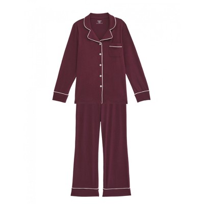 Motherhood Maternity-Plus Size Dreamy Two Piece Nursing Pajama Set