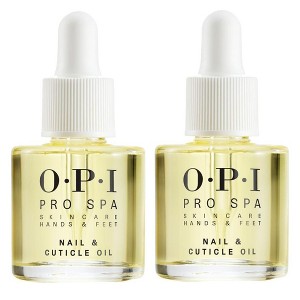 OPI Pro Spa Skincare Hands & Feet Nail & Cuticle Oil (PACK OF 2) 0.27 oz | Helps protect, replenish and strengthen cuticles - 1 of 4