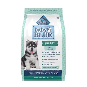 Blue Buffalo High Protein Chicken Flavor Dry Dog Food - 4lbs - 1 of 4