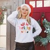Simply Sage Market Women's Graphic Sweatshirt All Is Bright Christmas Lights - 2 of 3