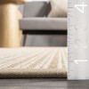 Nuloom Katica Solid 4x6 Jute Indoor Area Rug for Dining Room Rug Neutral Rug Living Room Rug, Brown - 3 of 4