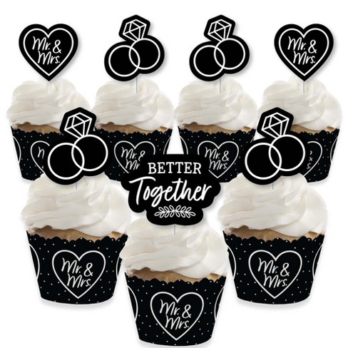 100 Piece Heart Design Cupcake Liners, Cupcake accessories