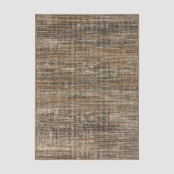 Cortez Contemporary Outdoor Rug Gray/Beige - Christopher Knight Home