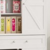 Kitchen Pantry Cabinet,72” High Freestanding Tall Cupboard Storage Cabinet with 4 Doors and 1 Drawer, 4 Adjustable Shelves and 6 Door Shelves - 4 of 4
