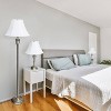 3pc Perennial Roma Classic Lamp Set: UL Listed, Cotton Shades, 3-Way Switch - Lalia Home - 4 of 4