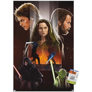 Trends International Star Wars: Revenge Of The Sith By Salvador Anguiano Unframed Wall Poster Prints - 1 of 4