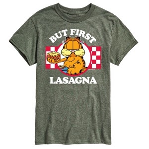 Men's - Garfield - But First, Lasagna Short Sleeve Graphic T-Shirt - 1 of 4