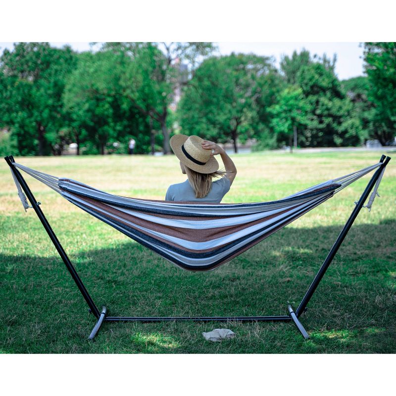 Two Person Hammock with Stand - Backyard Expressions
, 4 of 8