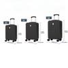FONTOI Luggage, 3-Piece Luggage with TSA Lock and Double Spinner Wheels, Luggage Sets 20"/24"/28", Black, 9.06"*22.44"*13.98" - 2 of 4