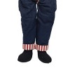 Gallerie II 6" Old Glory Santa Patriotic 4th of July Figurine Decoration - 3 of 4