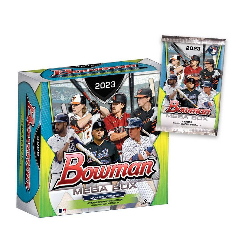 2023 Topps MLB Bowman Baseball Trading Card Mega Box, 2 of 4