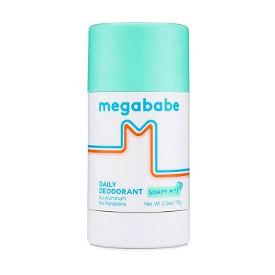 Megababe Soapy Pits Daily Deodorant - 2.6oz
