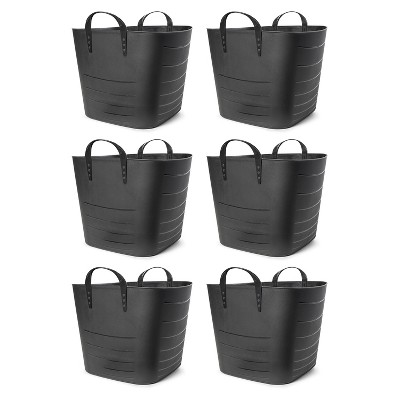 Life Story Tub 25l Tan Tub Basket 6.6 Gal Plastic Storage Tote Bin W/ Carry  Handles, Tan (6 Pack) : Target