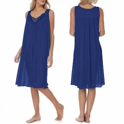 Ezi Satin Nightgown for Women