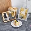 Attop 5x7 Picture Frame Set of 5, Vintage Photo Frame, Rustic Retro Picture Frame with Tempered Glass, Decorative Art - 4 of 4