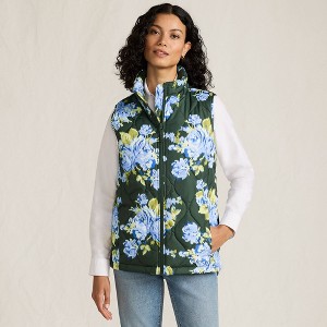 Lands' End Women's FeatherFree Insulated Vest - 1 of 4