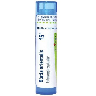 Blatta Orientalis 15C by Boiron Homeopathic Single Medicine For Allergy  -  80 Pellet