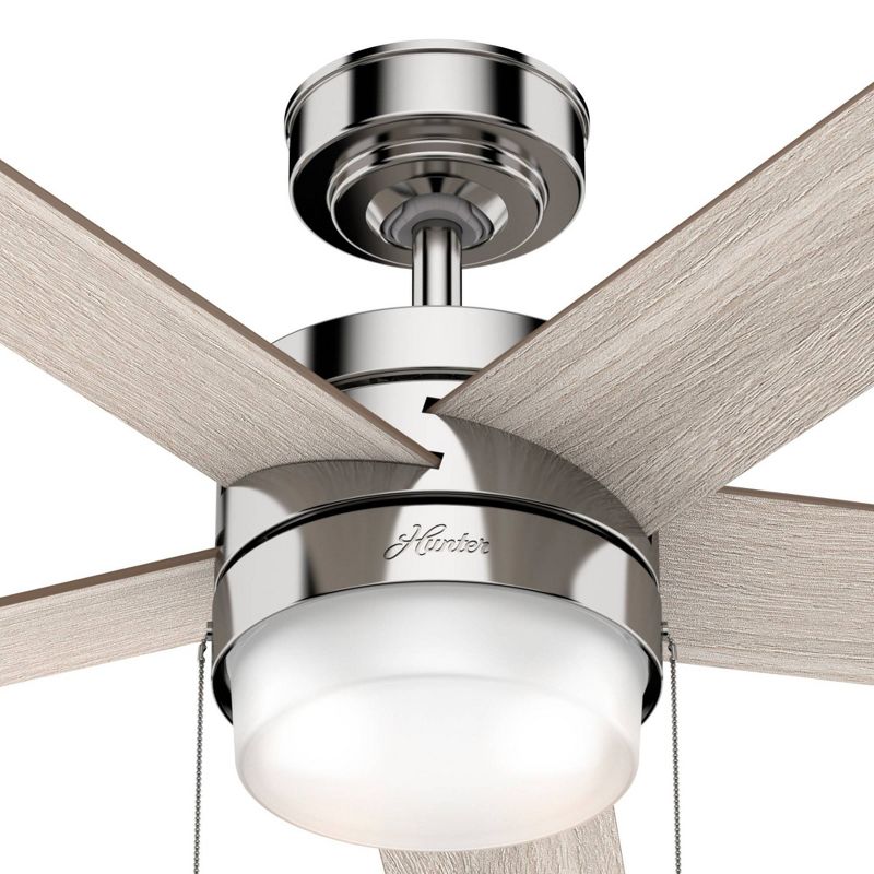52" Claudette Ceiling Fan (Includes LED Light Bulb) - Hunter Fan, 4 of 12