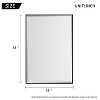 Dovelina Beveled Edge Rectangle Decorative Wall Mirror - 4 of 4