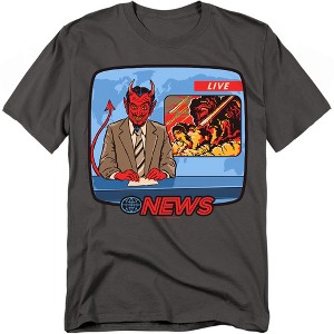 Men's Steven Rhodes Breaking News T-Shirt - 1 of 4