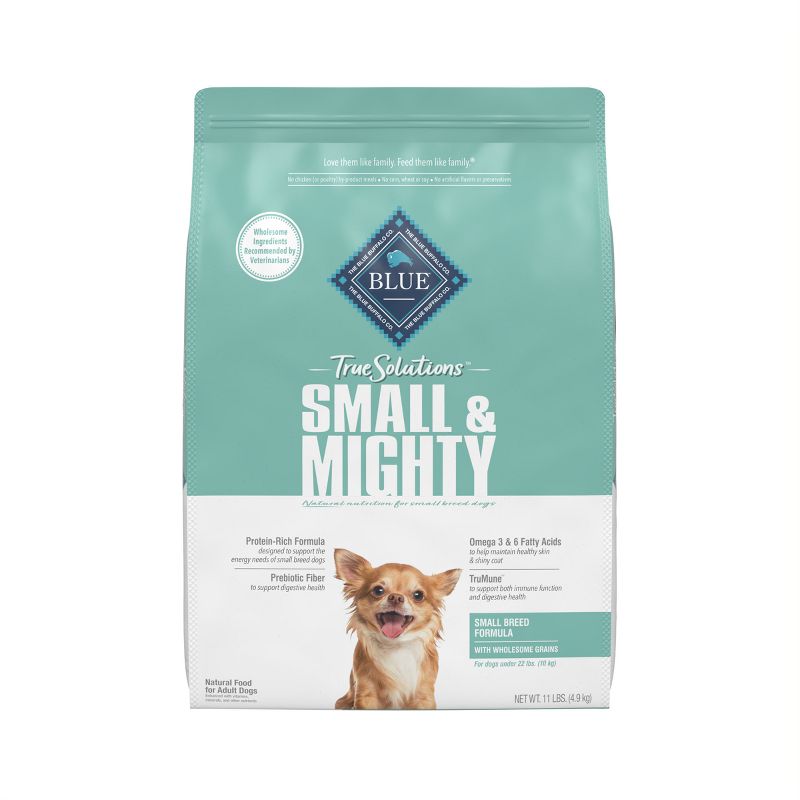 Blue Buffalo True Solutions Small & Mighty Small Breed Adult with Chicken Flavor Dry Dog Food, 1 of 13
