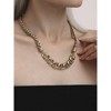 Link Necklace - HTUTWOO™ Stainless Steel 18K Gold Plated Fade-Resistant Jewelry, Hip Hop for Men and Women - 4 of 4