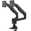 Workstream by Monoprice Heavy Duty Dual Monitor Gas Spring Desk Mount - Up to 35in/44 lbs Ultrawide Screens, Detachable - 2 of 4