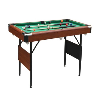 VisioGear Game Tables Pool Table, Billiard Table, Indoor Game Talbe, Table Games, Family Movemen,Green, 35.40"*30.70"*65.75"