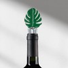 Unique Bargains Bottle Stoppers Monstera Leaf Zinc Alloy PTR 3.94"x1.34"x0.79" 1 Pc - 2 of 3