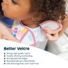 Tiny Twinkle Mess-Proof and Waterproof Baby Bib/Apron with Ruffled Shoulder, Machine Washable and BPA-Free - 4 of 4