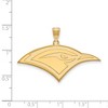 Black Bow Jewelry 14k Yellow Gold Tennessee at Chattanooga Mocs NCAA Large Pendant - 2 of 3