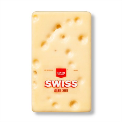 Swiss Natural Cheese - Price Per lb - Market Pantry™