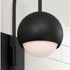 Capital Lighting Dolby 1 - Light Wall Light in  Black Iron - 4 of 4