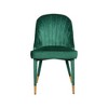 Meridian Furniture,Belle Velvet Dining Chair, Set of 2 - 4 of 4