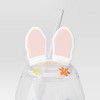 21oz Figural Bunny with Floral Crown Tumbler - Room Essentials™ - 3 of 3