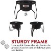 GasOne High-Pressure Outdoor Propane Burner Gas Cooker, B-5300, Red QCC - 4 of 4