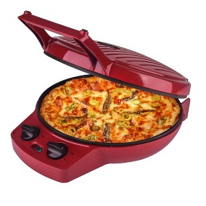 Courant Full size Pizza Oven Countertop w/ Dial, Opens 180°,  Indoor Electric Griddle - 1 of 4