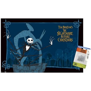 Trends International Disney Tim Burton's The Nightmare Before Christmas - Well Unframed Wall Poster Prints - 1 of 4