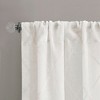 84"x50" Clarissa Diamond Sheer Curtain Panel - 2 of 4