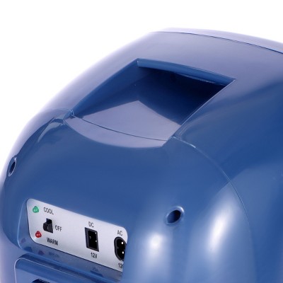 Navy Blue Compact Retro Mini Fridge for RV