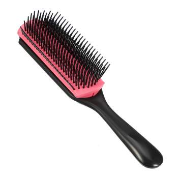 Unique Bargains Plastic Handle Round Hairbrush Salon Styling Bristles Hair  Combs : Target