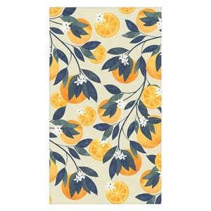 El buen limon Oranges branch and flowers Tablecloth -Deny Designs - 1 of 3