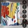 Americanflat 71" x 74" Shower Curtain, Cheerfulness I by PI Creative Art - 4 of 4