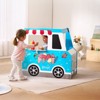 Wooden Ice Cream Truck with Chalkboard & Steering Wheel - 2 of 4