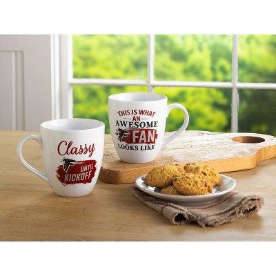 Atlanta Falcons, Ceramic Cup O'Java 17oz Gift Set